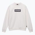 Herren Napapijri B-Box Logo C weiß flüstern Sweatshirt 4