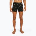 Thermoaktive Boxershorts Herren icebreaker Anatomica Snow Day black/peridot/aop 2