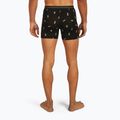 Thermoaktive Boxershorts Herren icebreaker Anatomica Snow Day black/peridot/aop 4