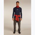 Langarmshirt Herren icebreaker Merino 150 Tech Lite Road To Cook midnight navy 7