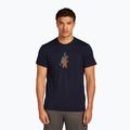 Herren-T-Shirt icebreaker Merino 150 Tech Lite Bear Tour midnight navy
