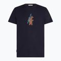 Herren-T-Shirt icebreaker Merino 150 Tech Lite Bear Tour midnight navy 7