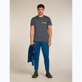 Shirt Herren icebreaker Merino 150 Tech Lite Infographic obsidian 7