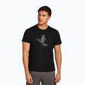 Herren T-Shirt icebreaker Merino 150 Tech Lite Skiing Yeti schwarz
