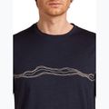 Shirt Herren icebreaker Merino 150 Tech Lite Mountain Pulse midnight navy 4