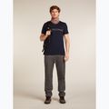 Shirt Herren icebreaker Merino 150 Tech Lite Mountain Pulse midnight navy 7