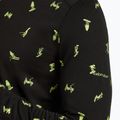 Herren Thermoaktivshirt icebreaker Merino 200 Oasis Crewe Snow Day black/peridot/aop 7