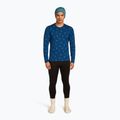 Herren Thermoaktivshirt icebreaker Merino 200 Oasis Crewe Snow Day atlantis/topaz/aop 4