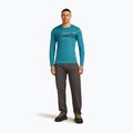 Thermoaktives Herren-Longsleeve icebreaker Merino 200 Oasis Crewe Elevation Line topaz 2
