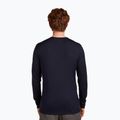 Herren Icebreaker Merino 200 Oasis Crewe Elevation Line midnight navy thermal longsleeve 3