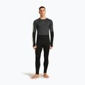 Herren Thermo-Langarmshirt Icebreaker Merino 200 Oasis+ LS Crewe 0JI schwarz/jet meliert/naturfarben/cb 2