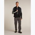 Thermo-Longsleeve Herren Icebreaker Merino 200 Oasis+ LS Crewe 0JI black/jet heather/undyed/cb 8