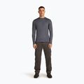 Langärmliges Trekking-Herren-Shirt Icebreaker Merino 125 Cool-Lite Sphere III Tee Midnight Navy Heather 2