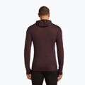 Icebreaker Merino 200 RealFleece Descender Zip Hoodie java trekking sweatshirt 3