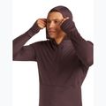Icebreaker Merino 200 RealFleece Descender Zip Hoodie java trekking sweatshirt 5