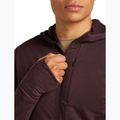 Icebreaker Merino 200 RealFleece Descender Zip Hoodie java trekking sweatshirt 6