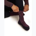 Herren-Socken icebreaker Merino Hike+ Heavy Crew java/schwarz 5