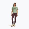 Damen T-Shirt icebreaker Merino 150 Tech Lite Crop The Climb seaglass 2