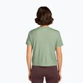 Damen T-Shirt icebreaker Merino 150 Tech Lite Crop The Climb seaglass 3