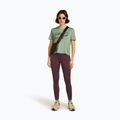 Damen T-Shirt icebreaker Merino 150 Tech Lite Crop The Climb seaglass 4