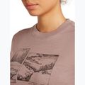 Damen T-Shirt icebreaker Merino 150 Tech Lite Crop The Climb summit 6
