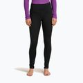 Damen Thermo-Leggings Icebreaker Merino 200 Oasis High Rise Schwarz