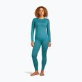 Thermo-Longsleeve Damen icebreaker 200 Oasis Crewe topaz 2