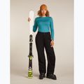 Thermo-Longsleeve Damen icebreaker 200 Oasis Crewe topaz 8