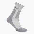Icebreaker Damen Socken Merino Hike+ Medium Crew blizzard heather/alloy