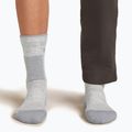 Icebreaker Damen Socken Merino Hike+ Medium Crew blizzard heather/alloy 4