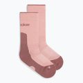 Icebreaker Damen-Socken Merino Hike+ Light Crew blush/summit 2