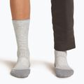 Icebreaker Damen Socken Merino Hike+ Light Crew blizzard heather/alloy 4