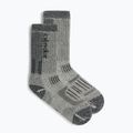 Damensocken Icebreaker Merino Hike+ Mountaineer Mid Calf jet heather/black