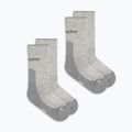 Damen Socken icebreaker Merino Hike+ Light Crew 2 pairs blizzar hthr/alloy 6