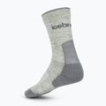 Damen Socken icebreaker Merino Hike+ Light Crew 2 pairs blizzar hthr/alloy 2