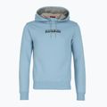 Napapijri B-Fiemme H Sweatshirt aus verblasstem Denim für Männer