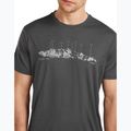 Herren T-Shirt icebreaker Merino 150 Tech Lite The Peaks obsigian 5