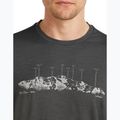 Herren T-Shirt icebreaker Merino 150 Tech Lite The Peaks obsigian 6