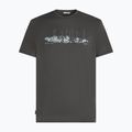 Herren T-Shirt icebreaker Merino 150 Tech Lite The Peaks obsigian 7