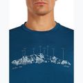 Herren T-Shirt icebreaker Merino 150 Tech Lite The Peaks atlantis 5