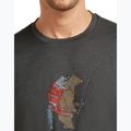 Herren T-Shirt icebreaker Merino 150 Tech Lite Bear Catch Tee obsidian 5