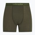 Thermoaktive Herren-Boxershorts icebreaker Anatomica dark loden