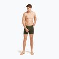 Thermoaktive Herren-Boxershorts icebreaker Anatomica dark loden 6