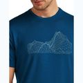 Herren T-Shirt icebreaker Merino 125 Cool-Lite Sphere Beta Tee atlantis 5