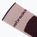 Damen Socken icebreaker Merino Hike+ Light Crew pink quartz/java 3
