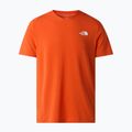Herren T-Shirt The North Face Lightning Alpine lava red