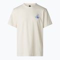 Herren-Trekking-T-Shirt The North Face Mountain Celebration Regular white dune 6