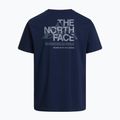 Herren-Trekking-T-Shirt The North Face Moutain Sketch Regular summit navy 6
