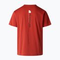 Herren-Trekking-T-Shirt The North Face Vertical Regular iron clay 5