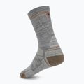 Damensocken Smartwool Hike Light Cushion Crew lghtgrey whte 2